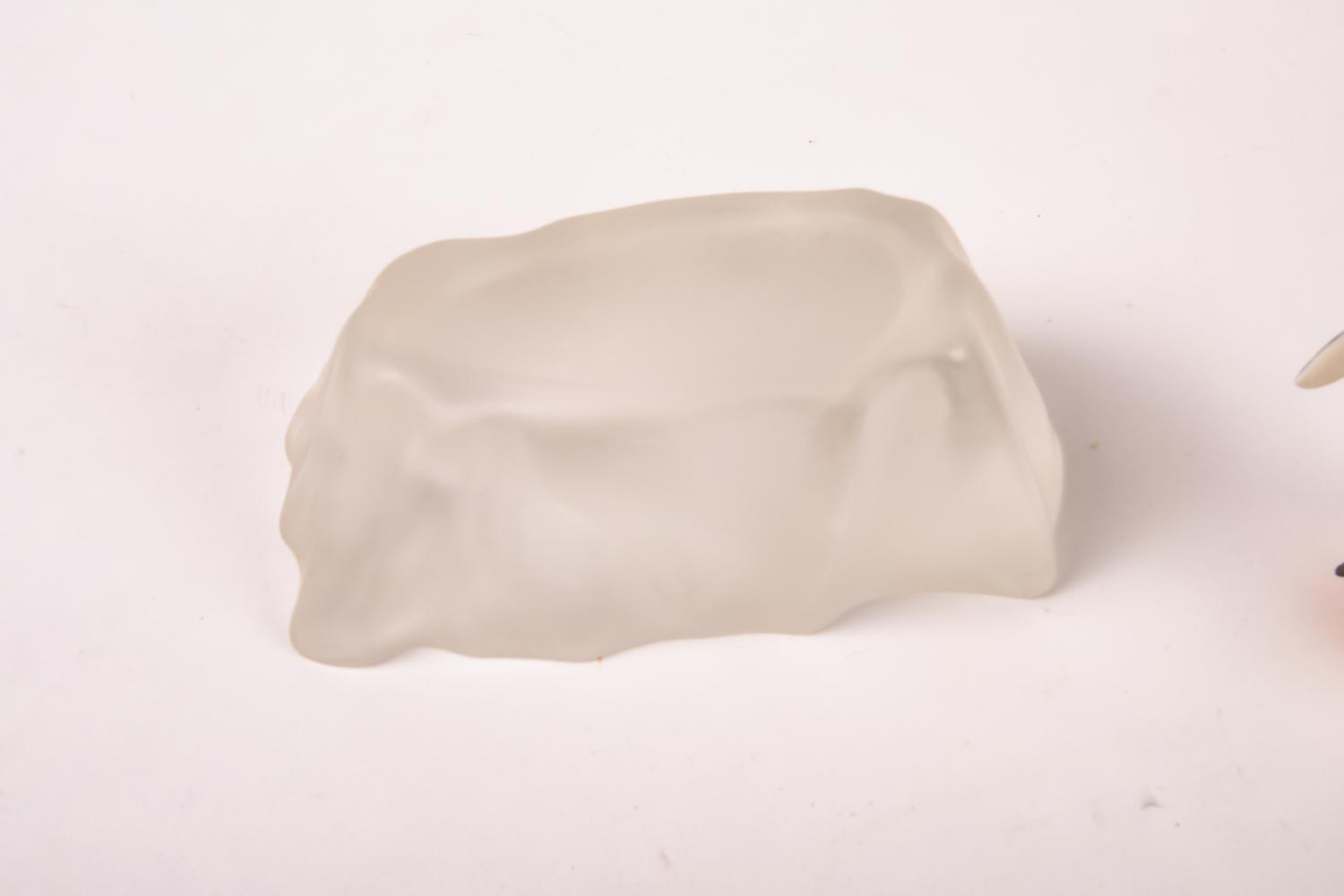 Franklin Mint Roslyn S. Carren "Snow Pup" and "Snow Chick" Figurines