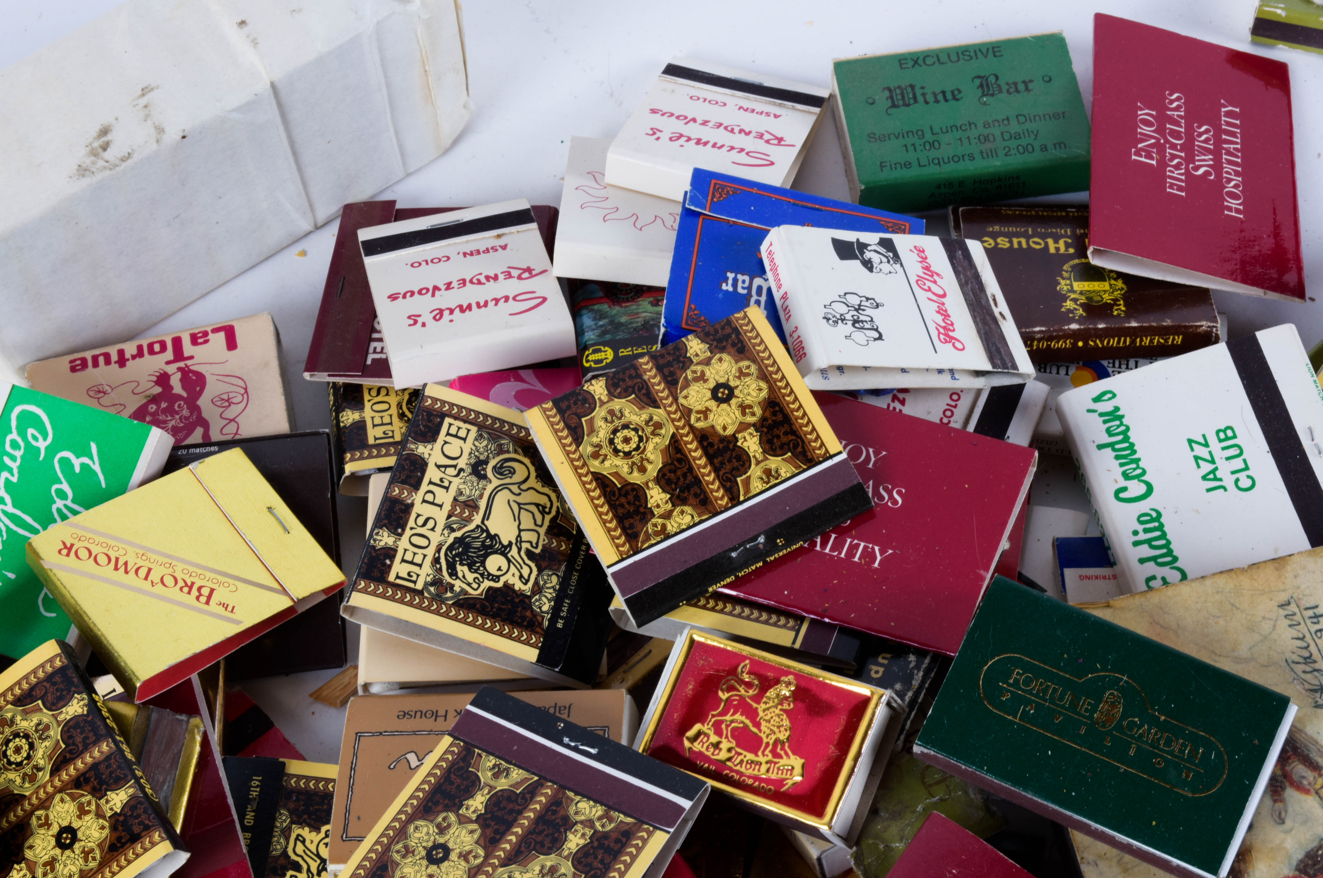 Collection of Vintage Matches and Tobacco Tin