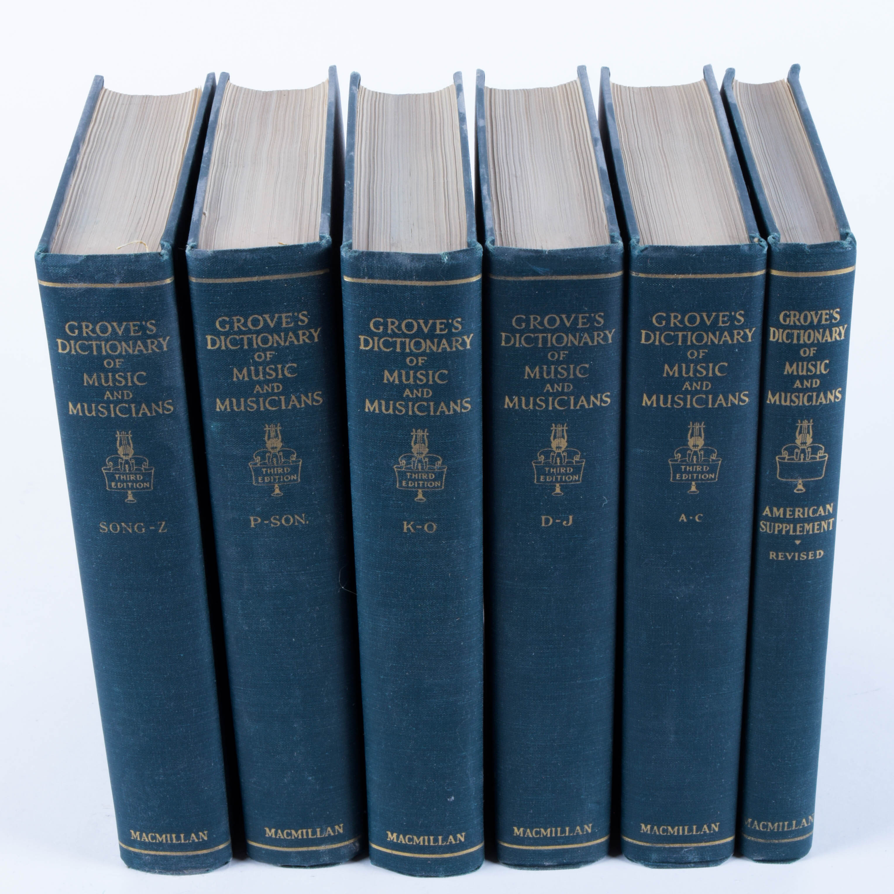 Collection of "Grove's Dictionary of Music and Musicians"