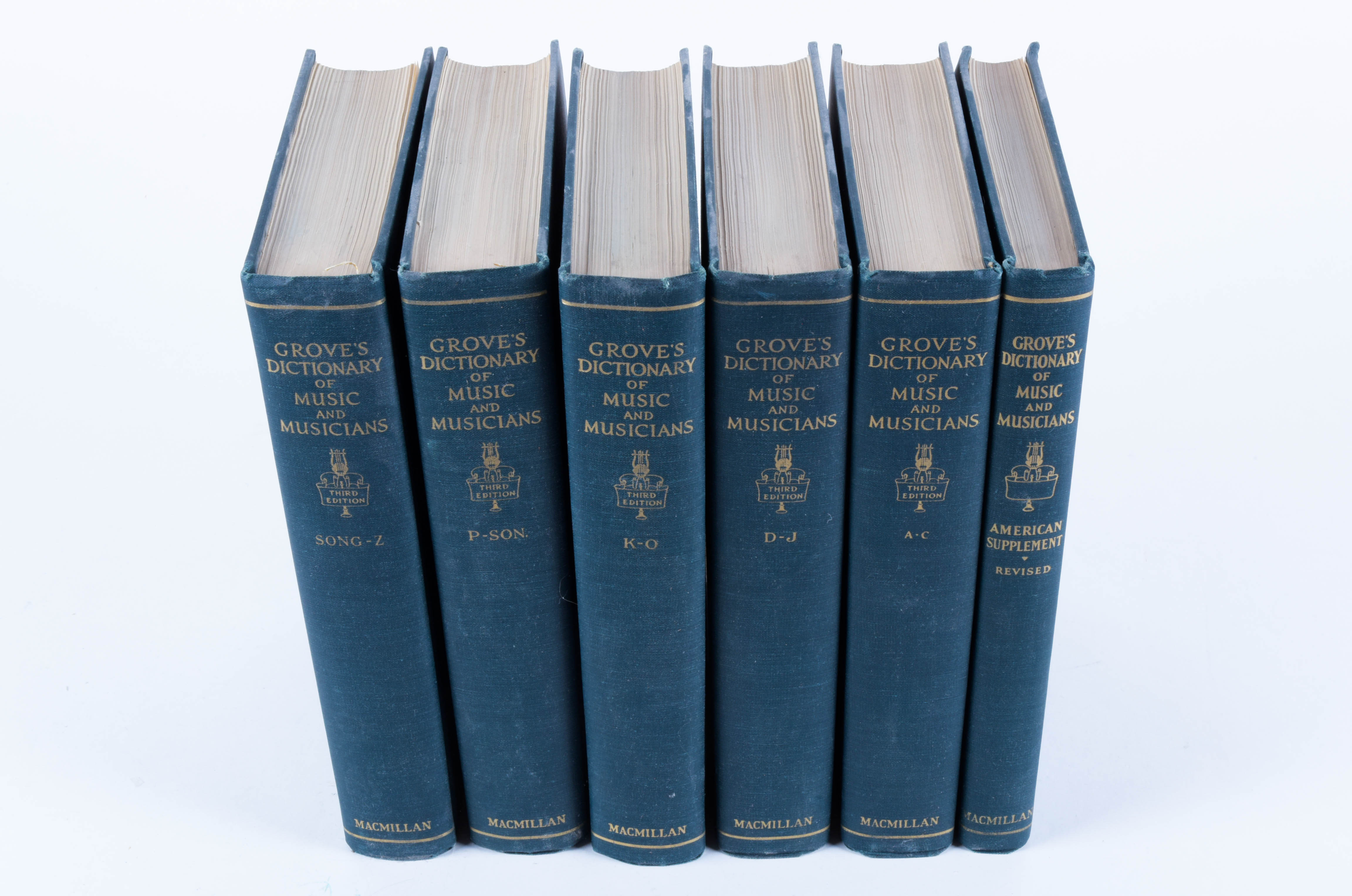 Collection of "Grove's Dictionary of Music and Musicians"