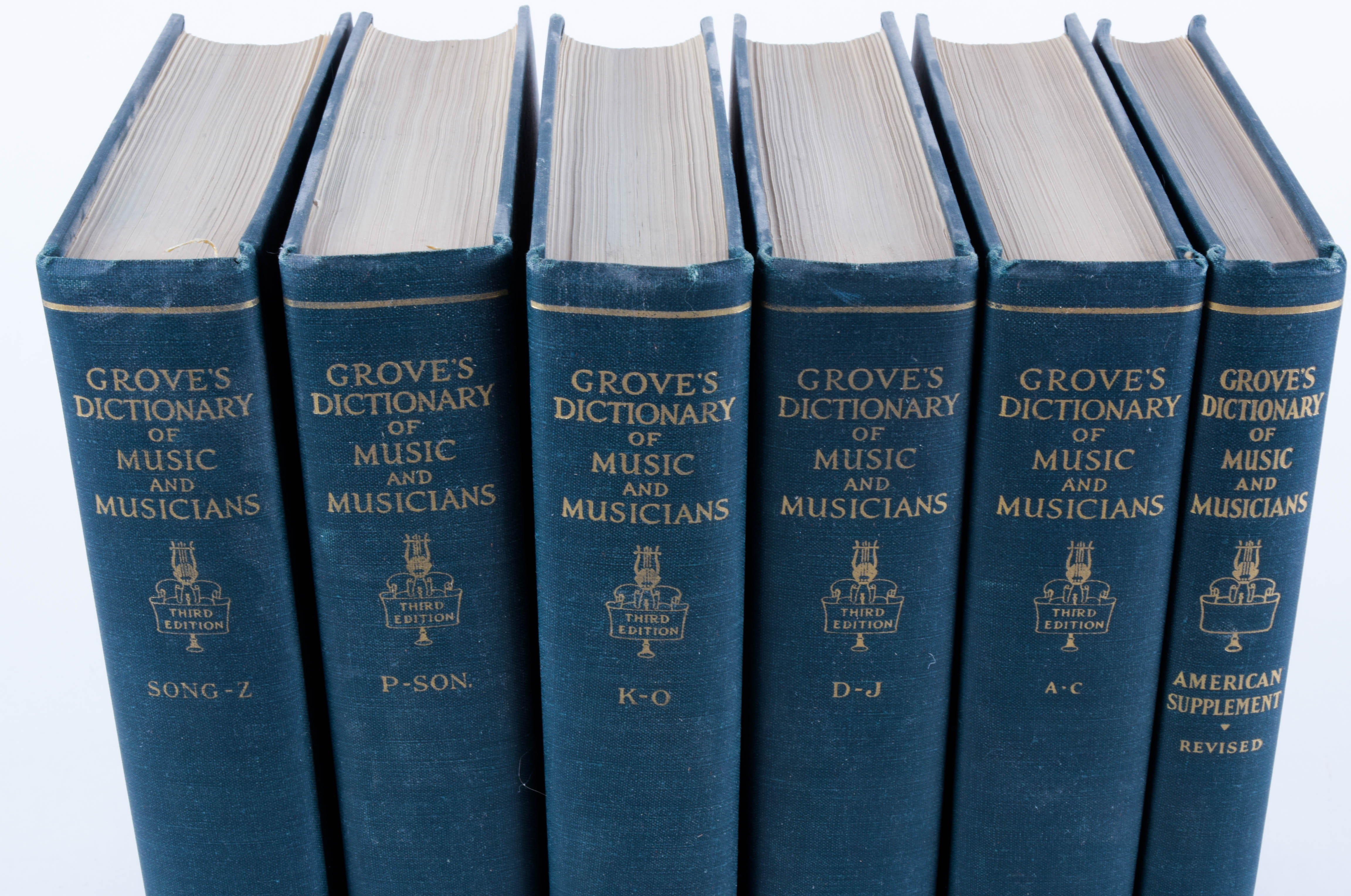 Collection of "Grove's Dictionary of Music and Musicians"