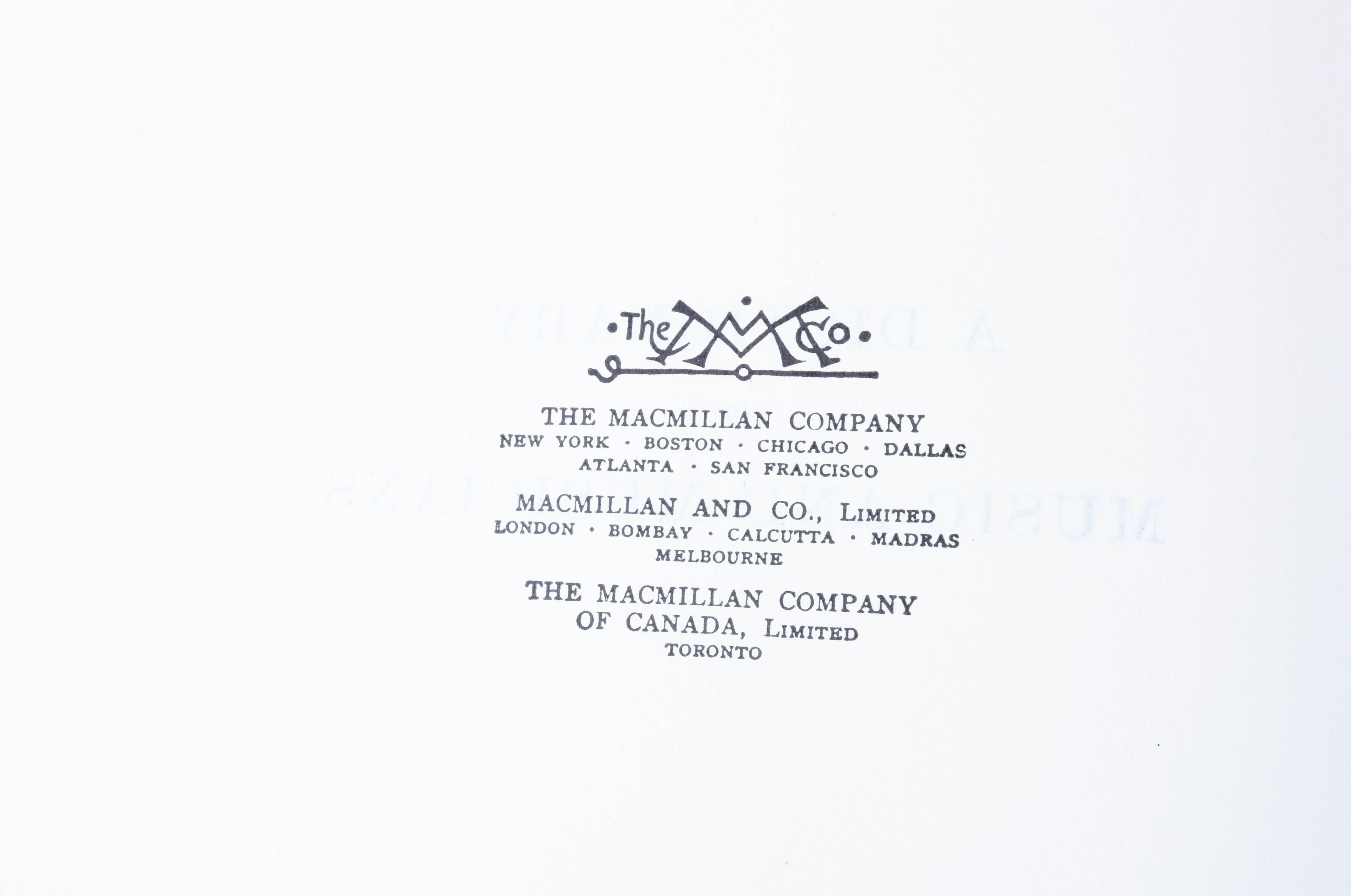 Collection of "Grove's Dictionary of Music and Musicians"