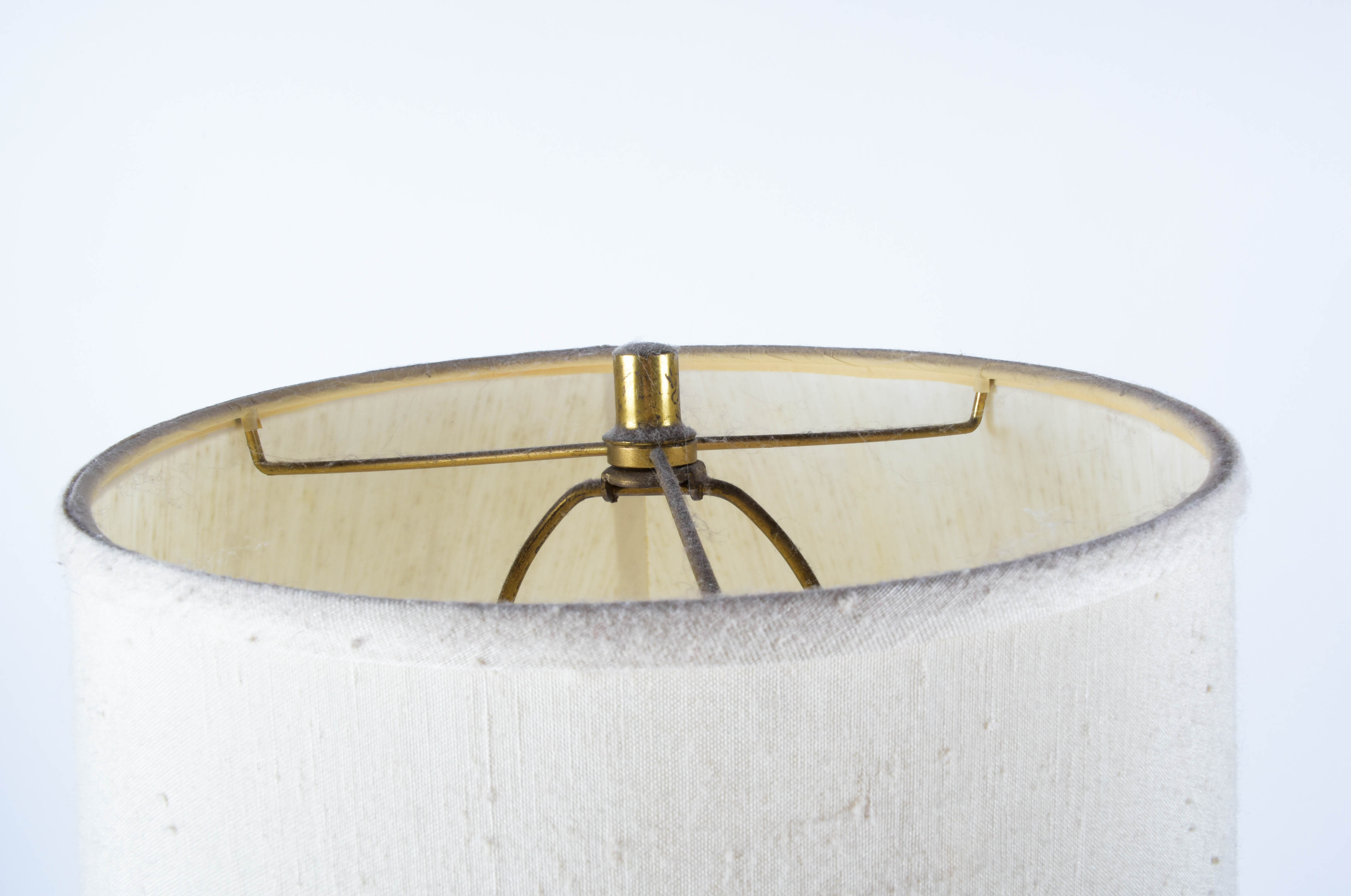 Vintage Aladdin Alacite Glass "Lilly of the Valley" Table Lamp