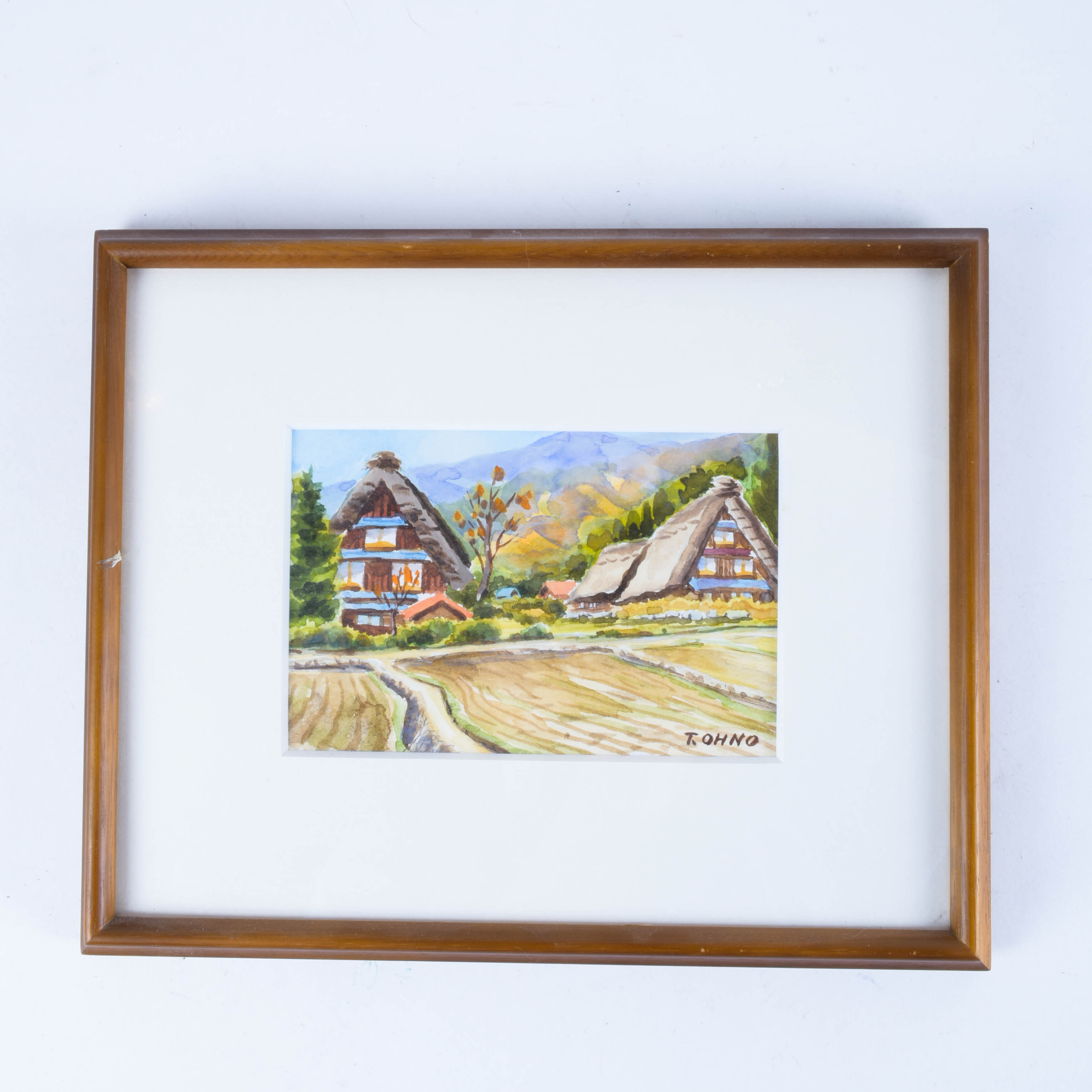 Pastoral Watercolor Painting