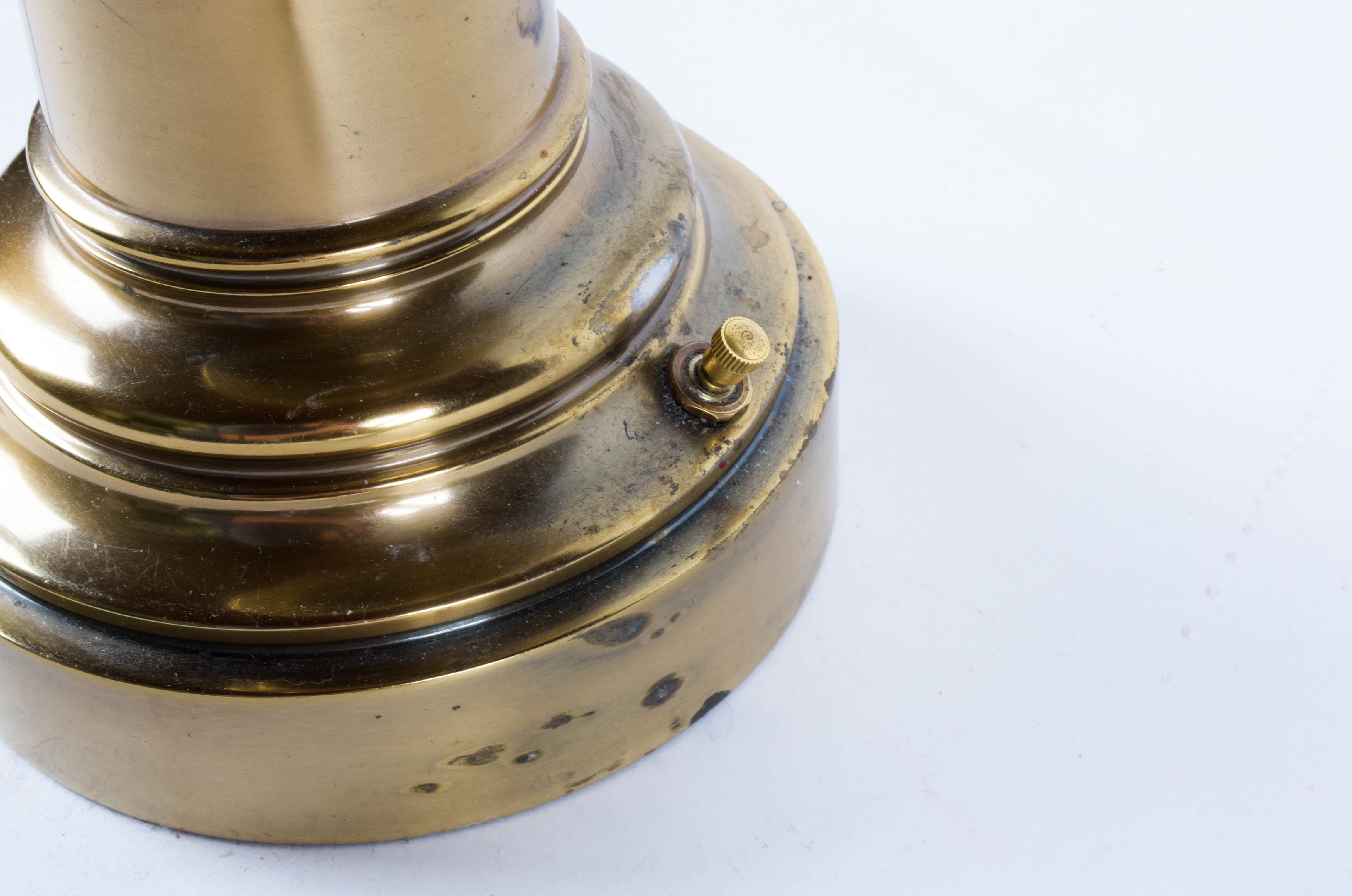 Brass Tone Table Lamp
