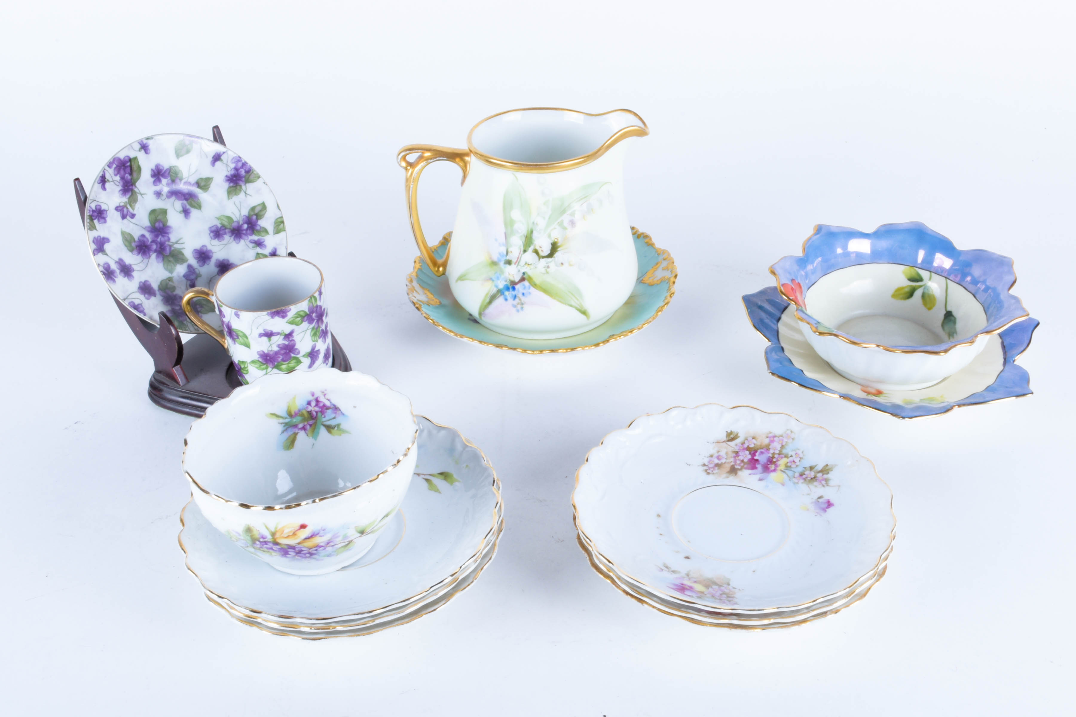 Assortment of Hand Painted China