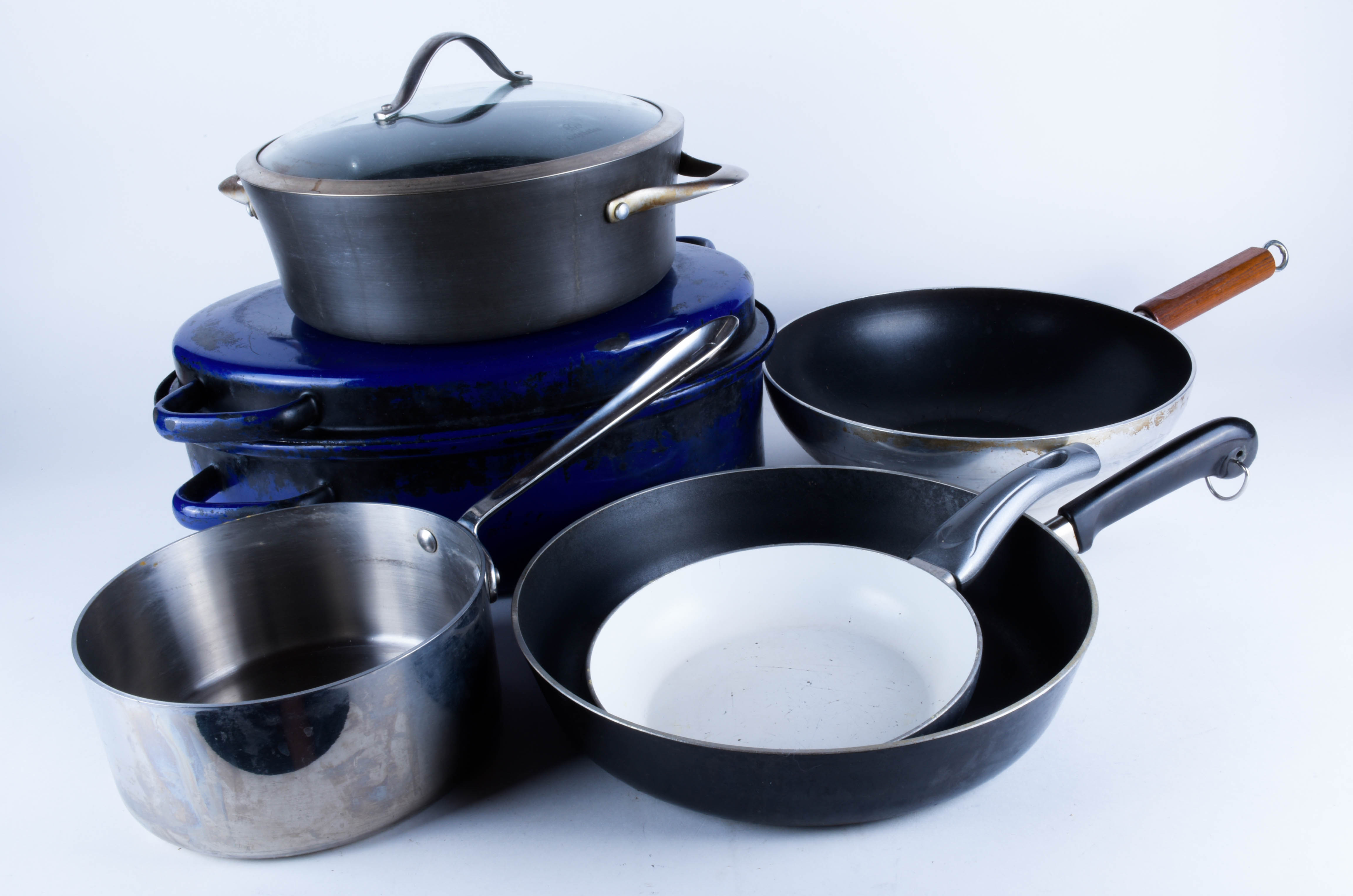 Assortment of Cookware Featuring Calphalon
