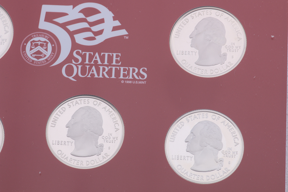 Pair of 2007 United States Mint Silver Proof Sets