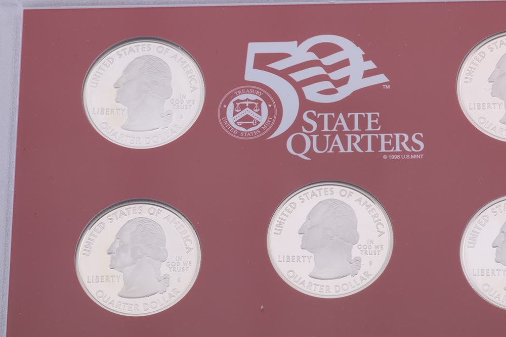 Pair of 2007 United States Mint Silver Proof Sets