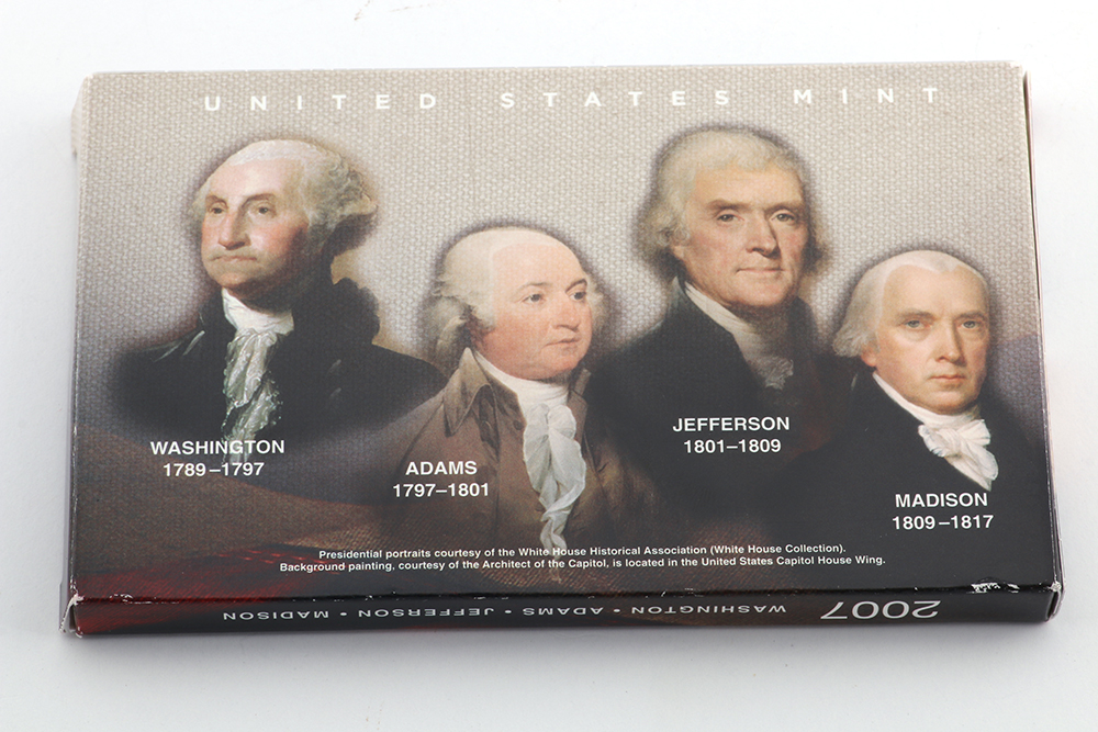 Pair of 2007 United States Mint Silver Proof Sets