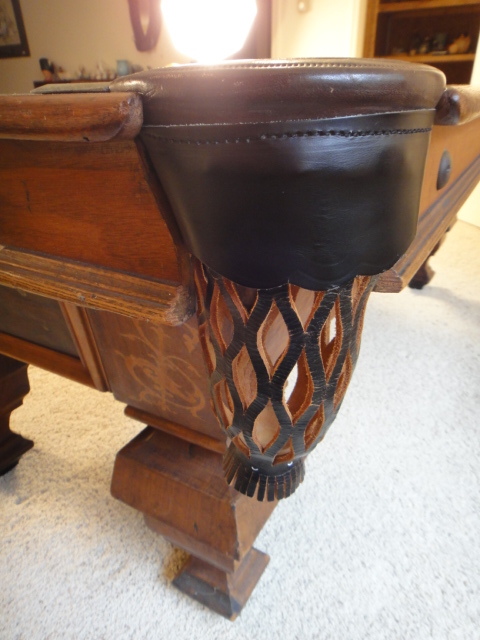 1880s Brunswick-Balke Co. Four Pocket Pool Table