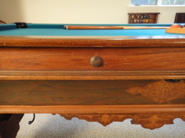 1880s Brunswick-Balke Co. Four Pocket Pool Table
