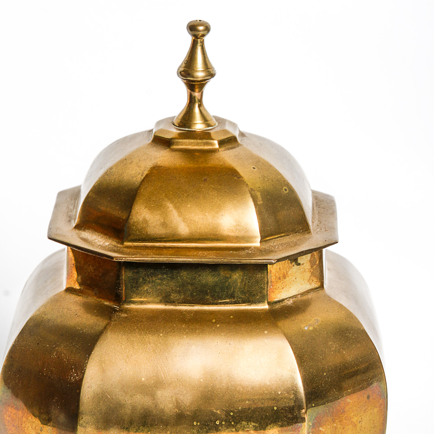 Pair of Vintage Brass Vases