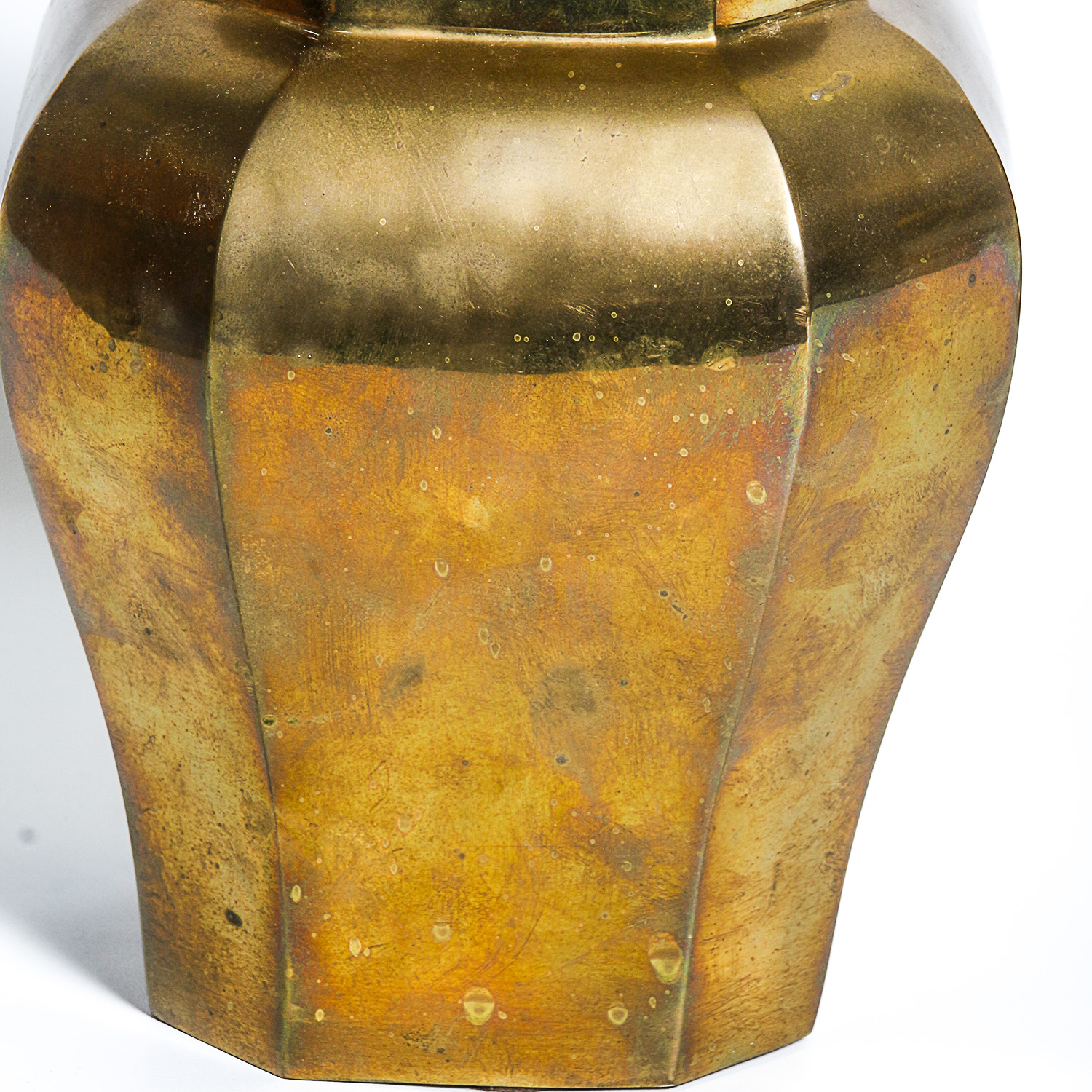 Pair of Vintage Brass Vases