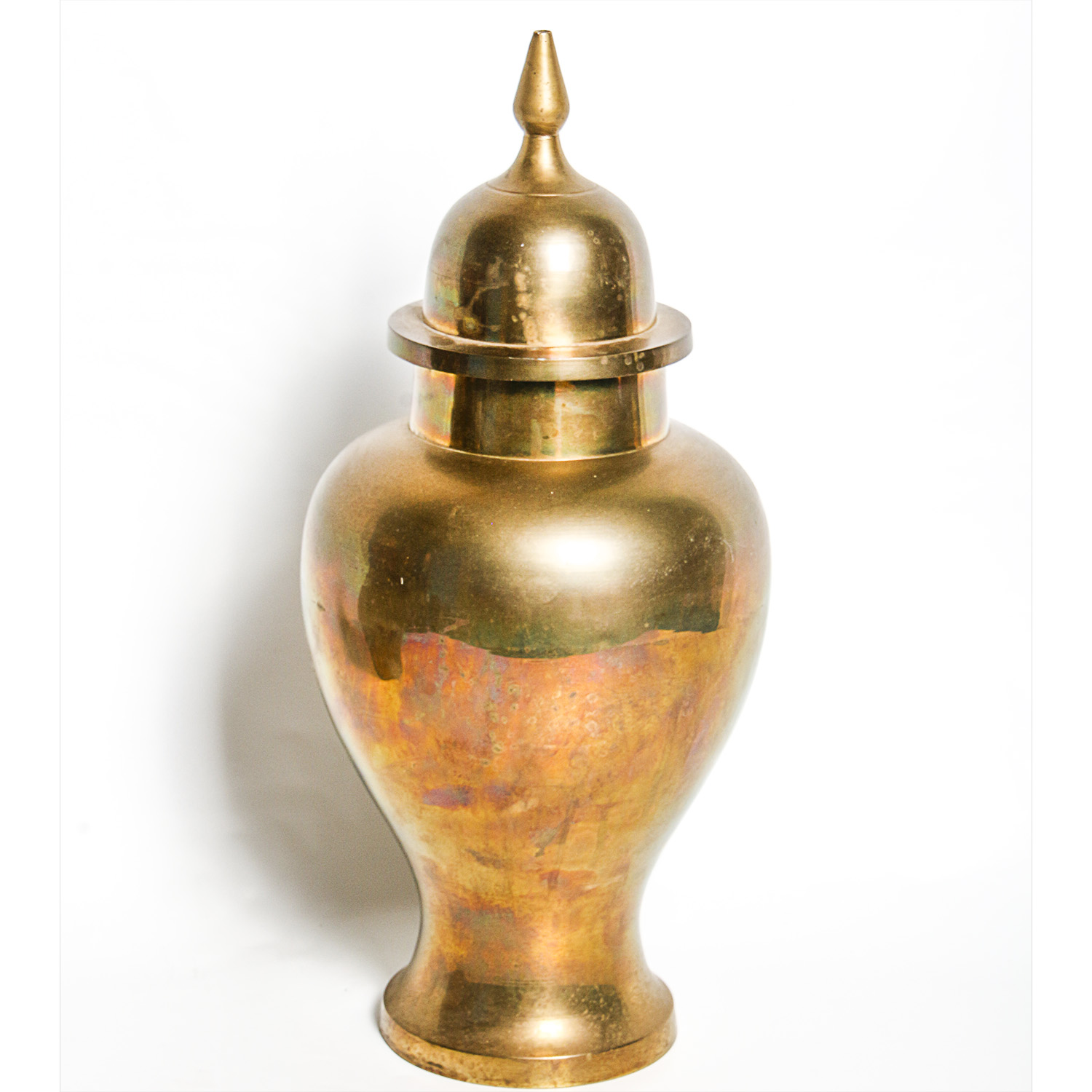 Pair of Vintage Brass Vases