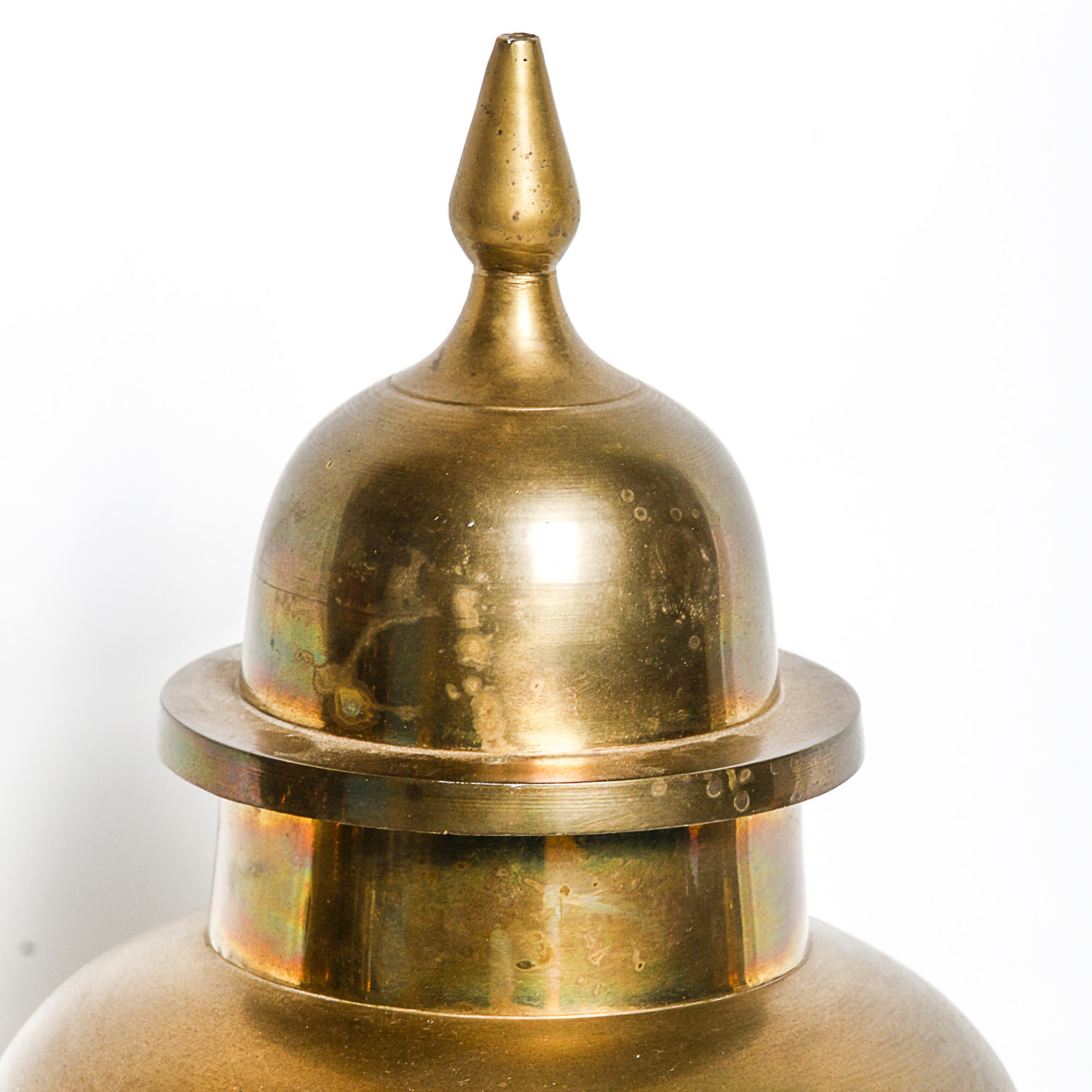 Pair of Vintage Brass Vases