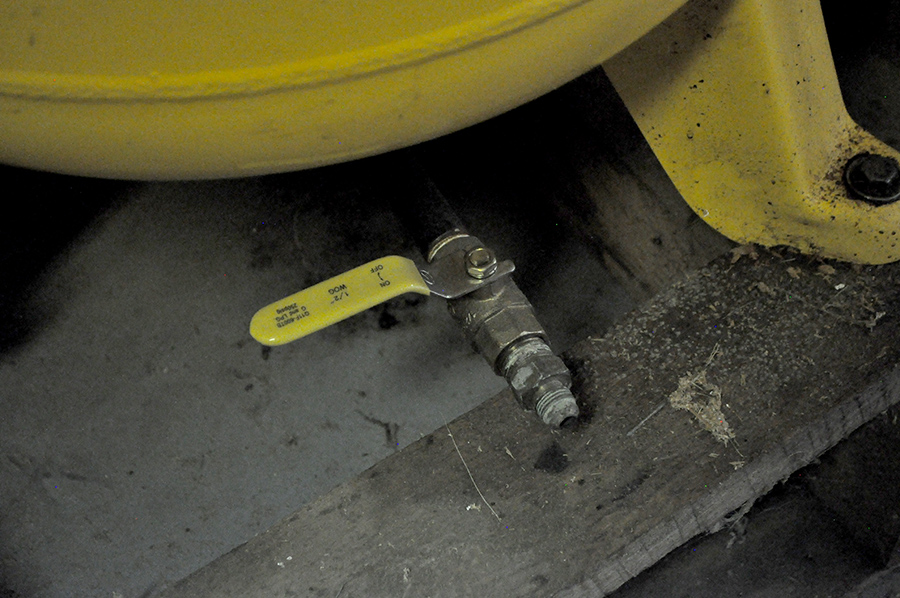 60-Gallon Campbell Hausfield Industrial Air Compressor