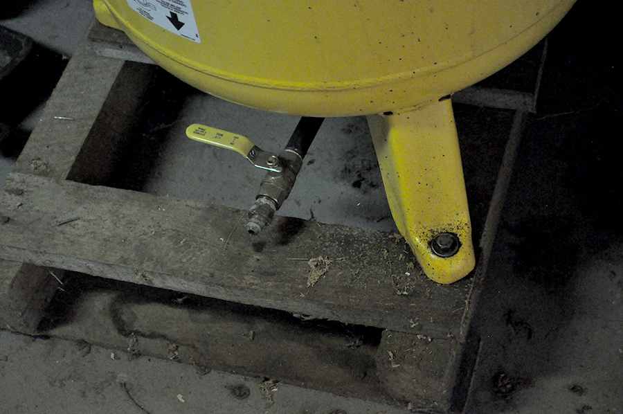 60-Gallon Campbell Hausfield Industrial Air Compressor