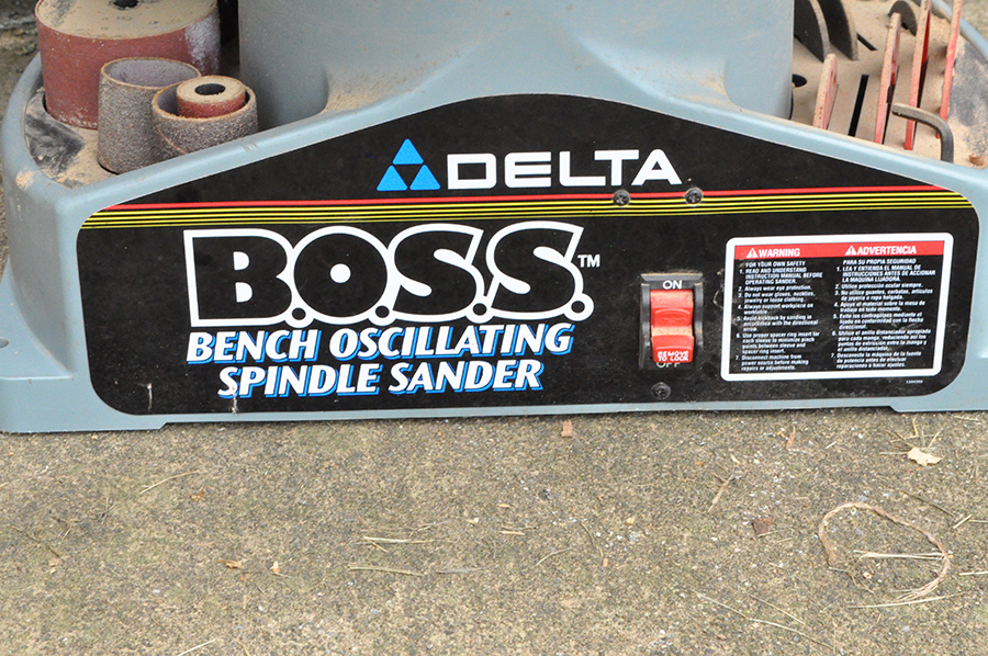 Delta Boss Bench Oscillating Spindle Sander
