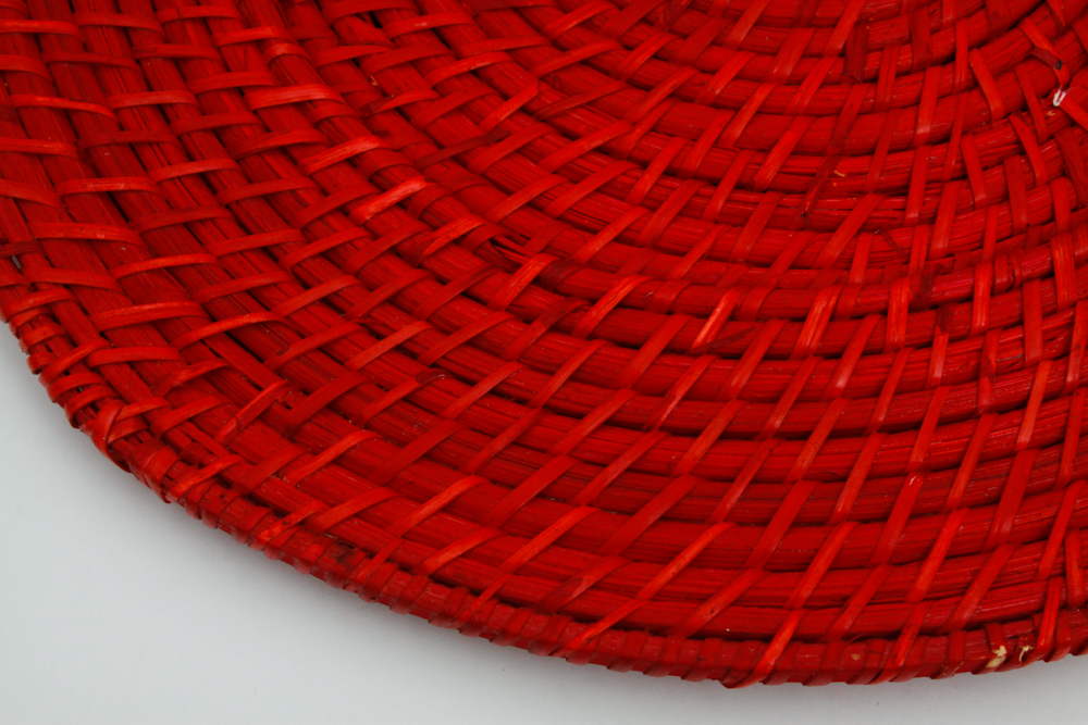 Collection of Red Charger Plates