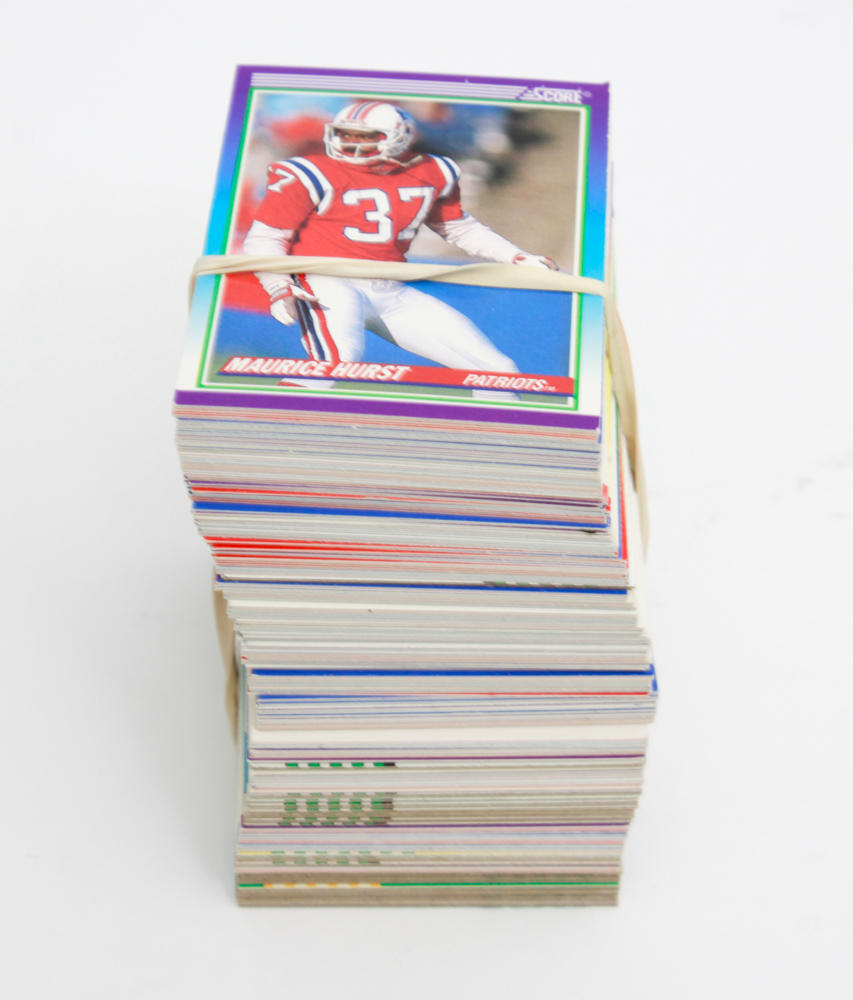 Collection of Baseball, Football, Basketball, & Hockey Trading Cards