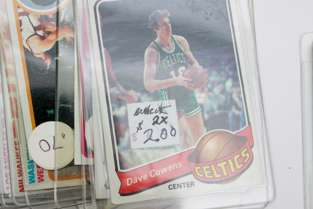 Collection of Baseball, Football, Basketball, & Hockey Trading Cards