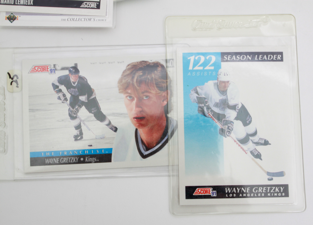 Collection of Baseball, Football, Basketball, & Hockey Trading Cards