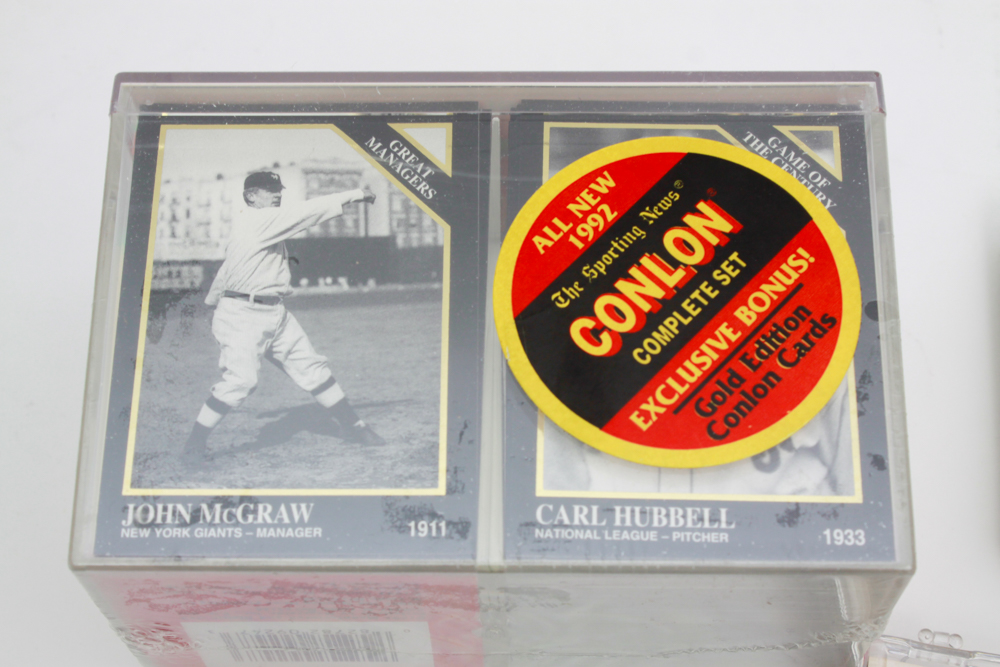 Collection of Baseball, Football, Basketball, & Hockey Trading Cards