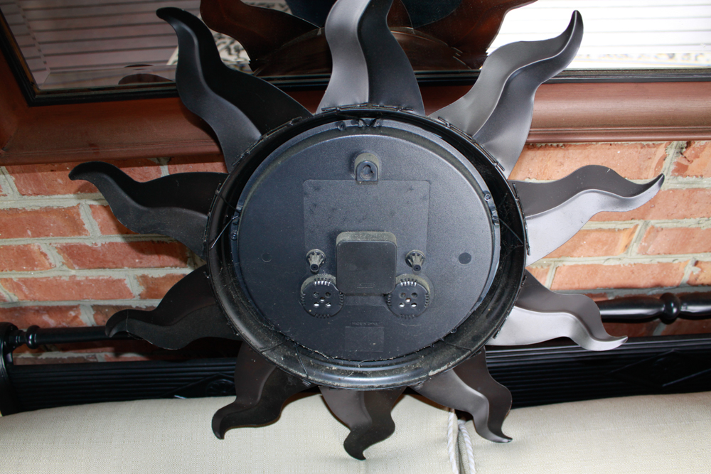 Ashton Sutton Outdoor Mirror and Clock