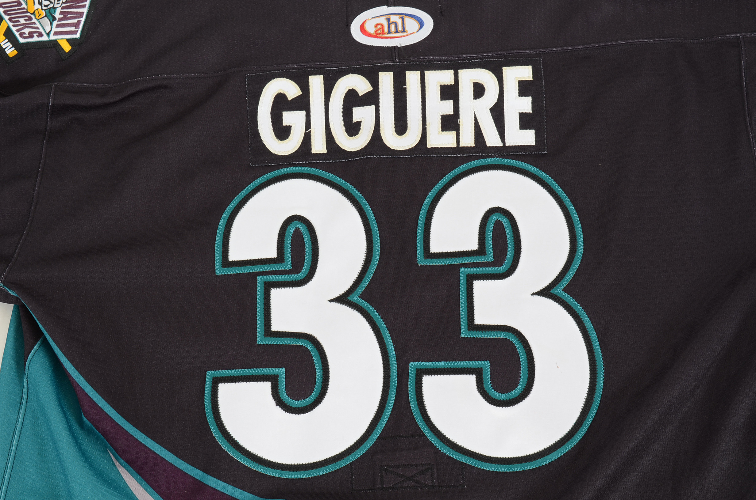Cincinnati Mighty Ducks Giguere Jersey