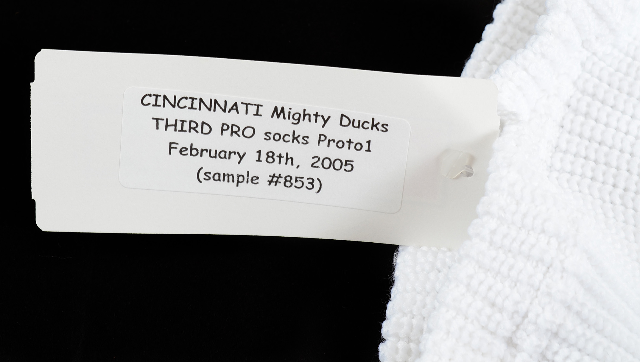 Cincinnati Mighty Ducks Proto-Type Jersey with Socks