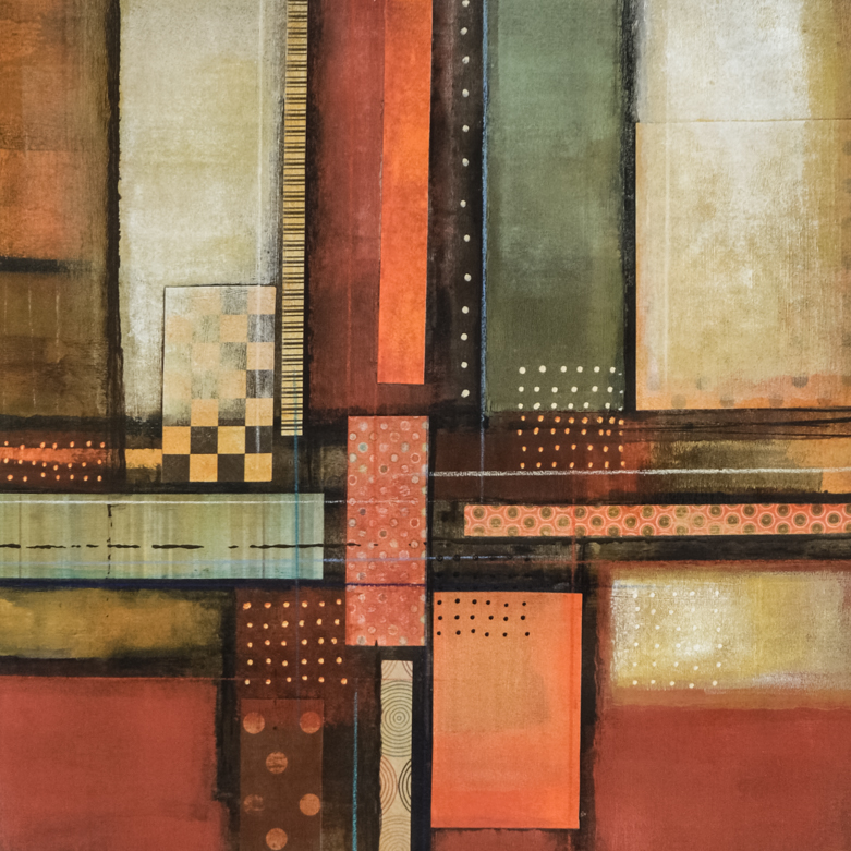 Joel David Holsinger Signed Painting "Innerscape II"