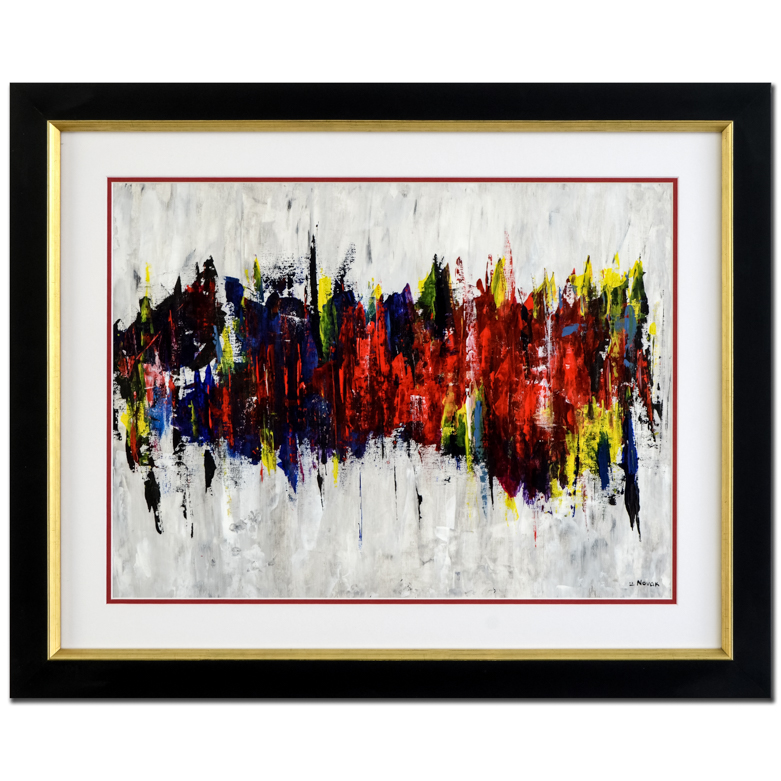 Kristina Novak Signed Acrylic Painting on Canvas "Infusion"