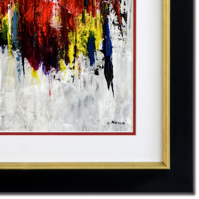 Kristina Novak Signed Acrylic Painting on Canvas "Infusion"