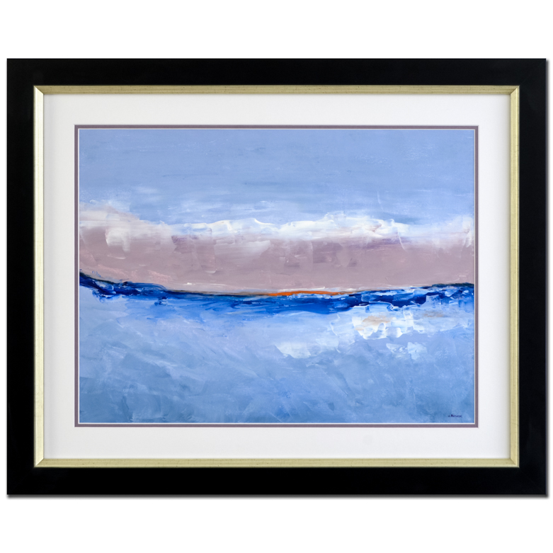 Kristina Novak Signed Acrylic Painting on Canvas "Sunrise"