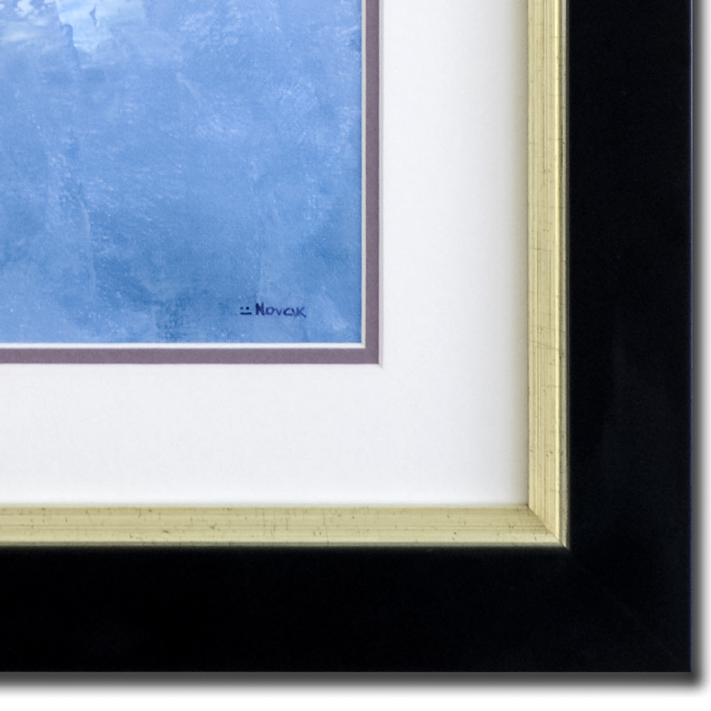 Kristina Novak Signed Acrylic Painting on Canvas "Sunrise"