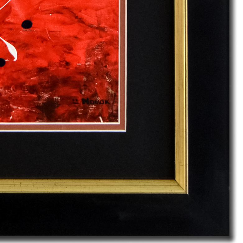 Kristina Novak Signed Acrylic Painting "Angel"