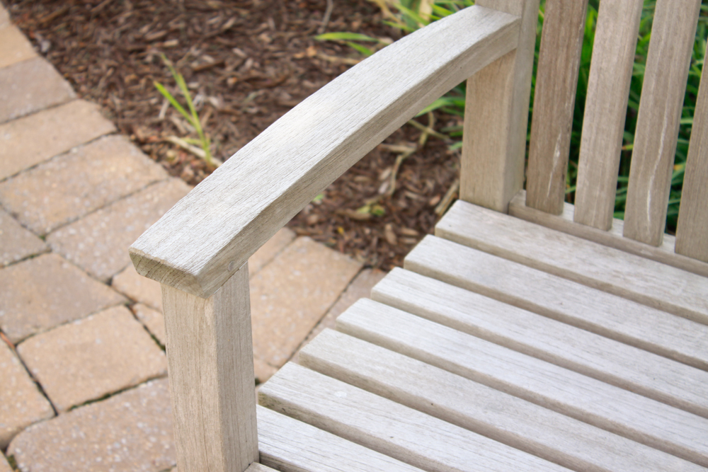 Set of Rock Wood Outdoor Teak Furniture