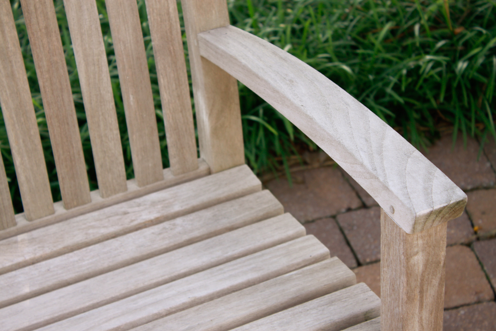 Set of Rock Wood Outdoor Teak Furniture