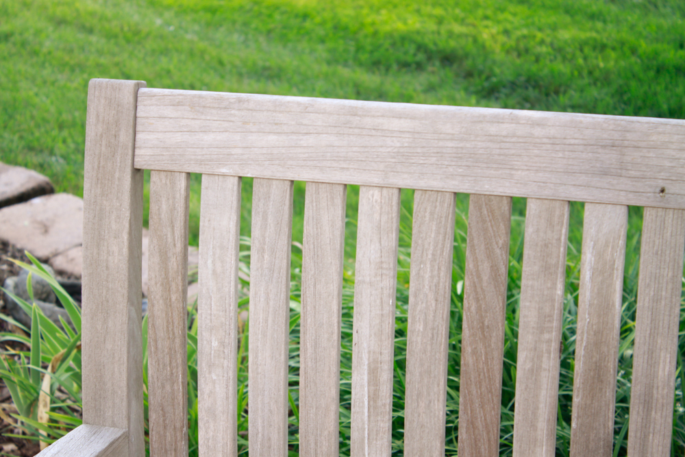 Set of Rock Wood Outdoor Teak Furniture