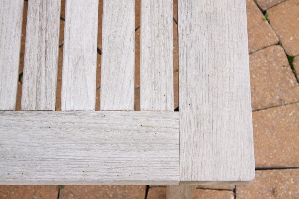 Set of Rock Wood Outdoor Teak Furniture