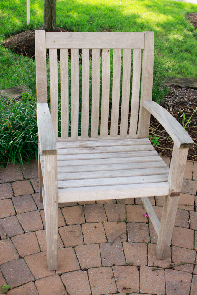 Set of Rock Wood Outdoor Teak Furniture