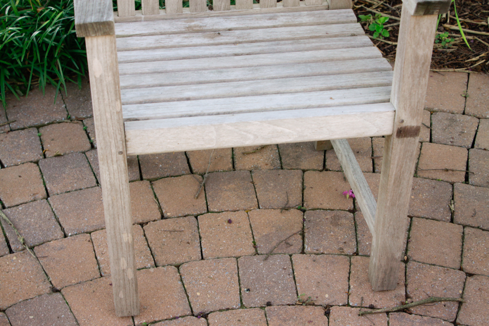 Set of Rock Wood Outdoor Teak Furniture