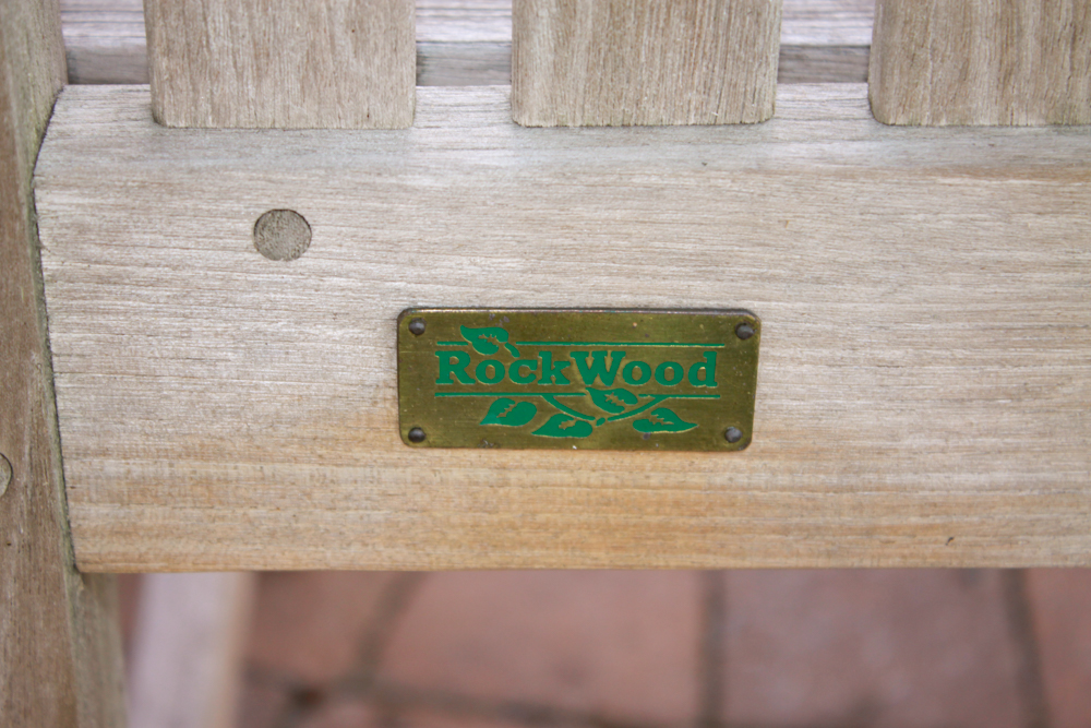 Set of Rock Wood Outdoor Teak Furniture