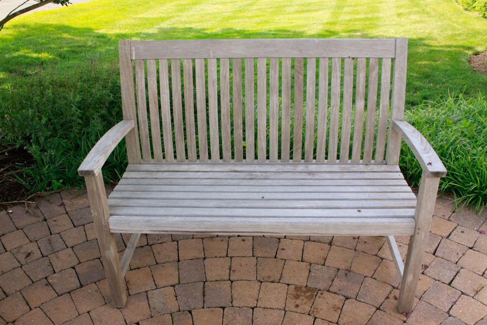 Set of Rock Wood Outdoor Teak Furniture