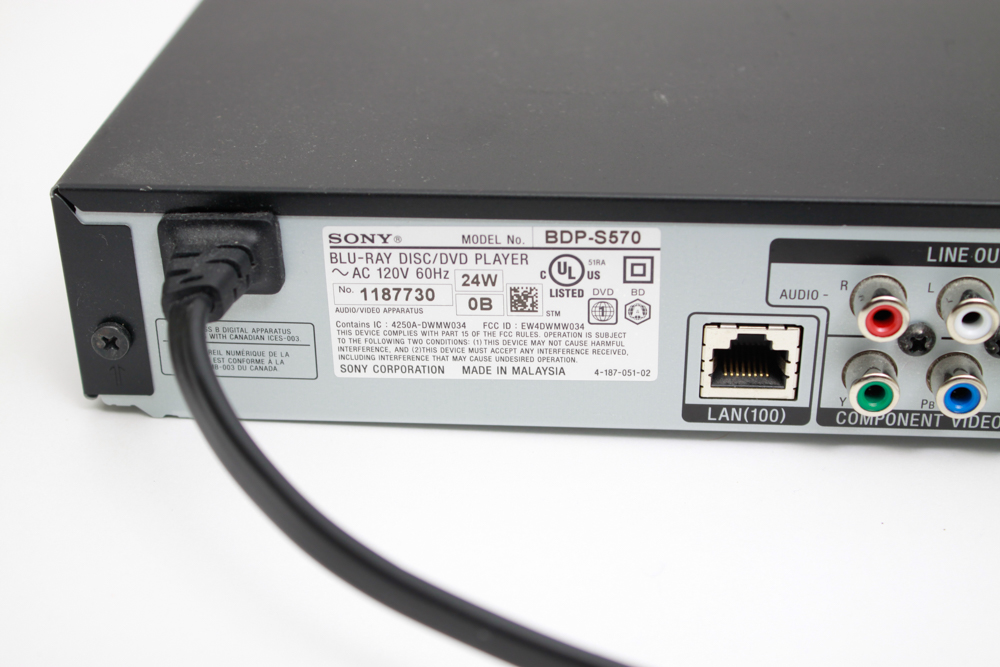 Two Sony Blu-Ray Players