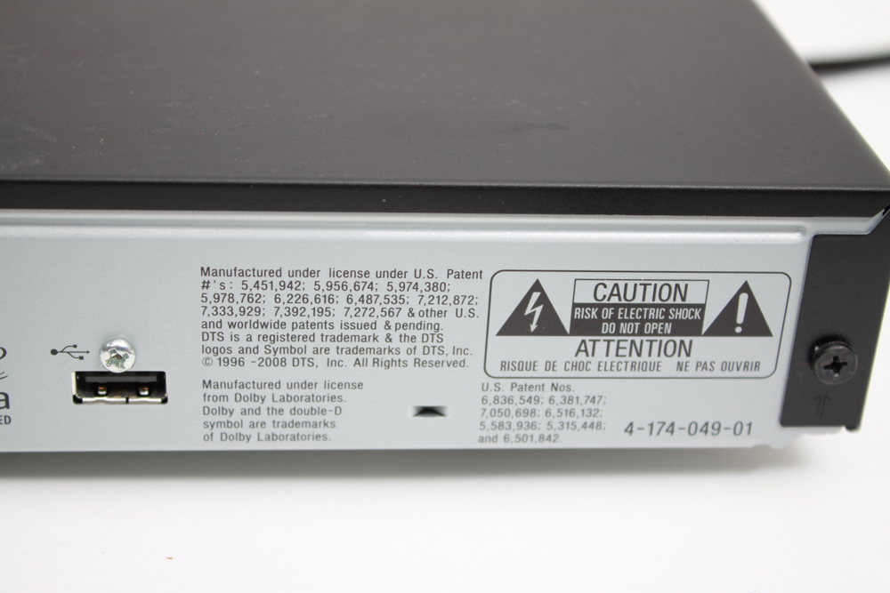 Two Sony Blu-Ray Players