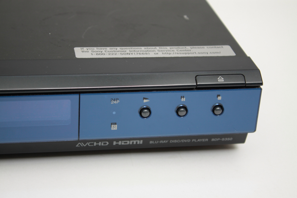 Two Sony Blu-Ray Players