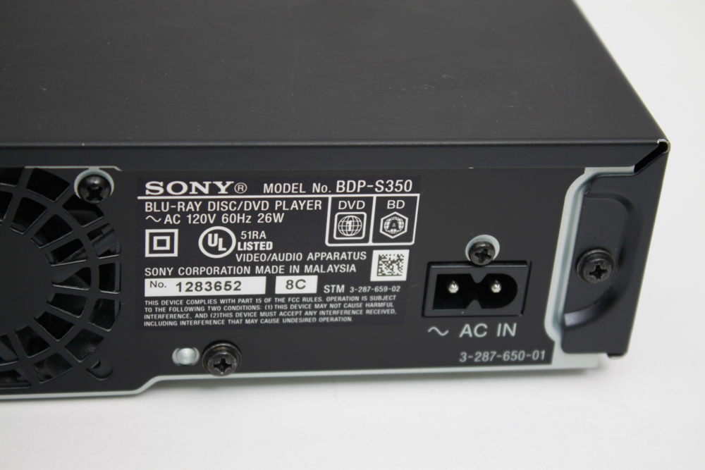 Two Sony Blu-Ray Players