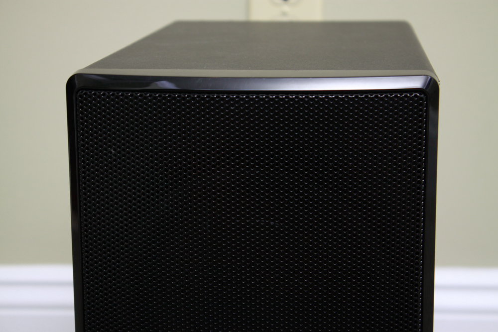 LG LAS260B Tabletop Wireless Sound Bar and LG Subwoofer